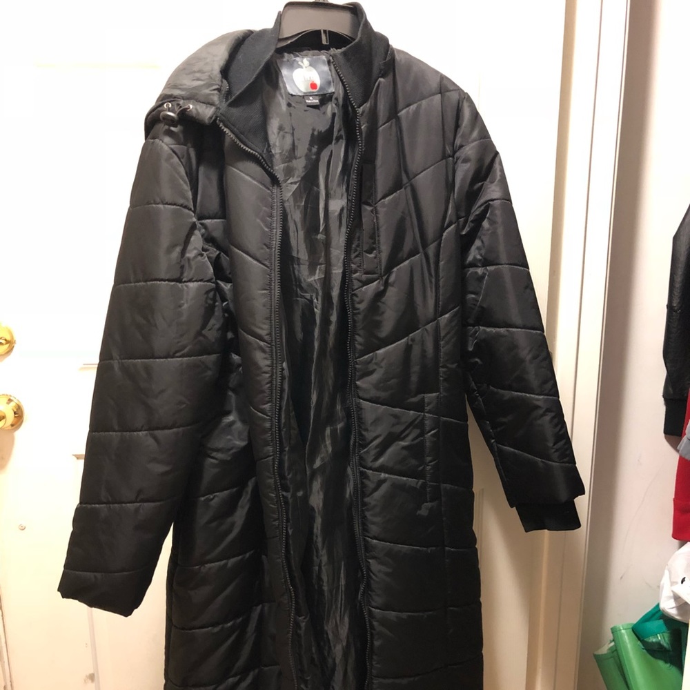 Big Apple Long Puffer coat